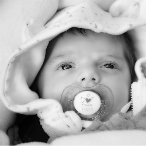 bw baby pacifier