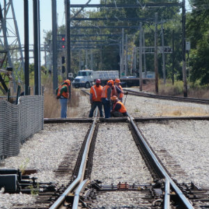 group of railroad workers