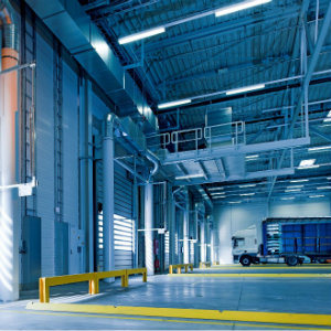 industrial warehouse interior