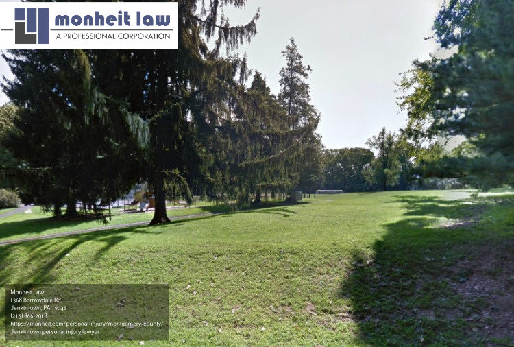 park near personal injury attorney in Wyncote, PA