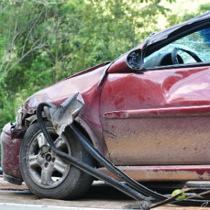 red-car-with-front-damage