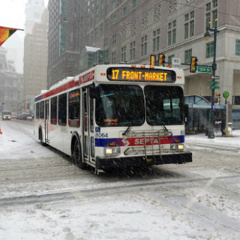 septa bus in center city