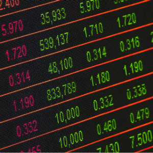 stock market board