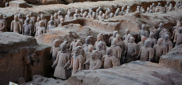 terracotta warrior army